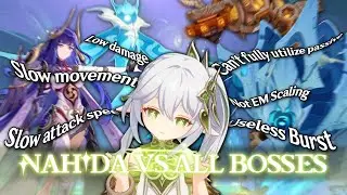 So I Tried to Solo All Bosses using the WORST CHARACTER... | Genshin Impact