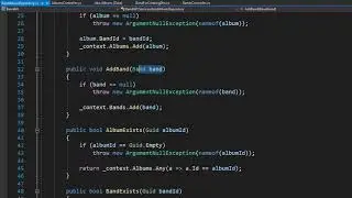 RESTful API with ASP.NET Core 3.0 - 43/50 - Creating Band With Album
