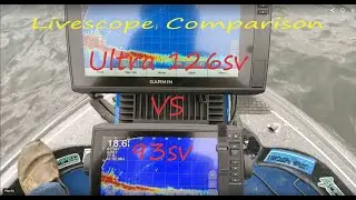 Ultra 126sv VS Echomap 93sv Livescope Comparison