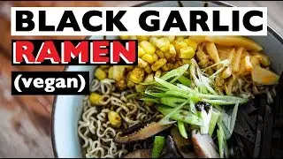 How to make vegan Ramen Recipe | TONKOTSU BLACK | ビーガンラーメン