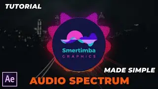 Audio Spectrum Tutorial in After Effects | Audio Visualizer | Audio React Tutorial | Free Template