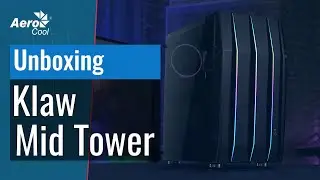 AeroCool Klaw RGB Mid Tower Case - Unboxing