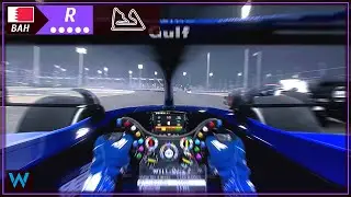 BAHRAIN GP (Race) F1 2023 Career Mode | Cockpit View *no comments - Williams FW45