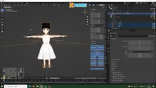 Cara Convert VRM Rig ke Rigify Di Blender 3.3