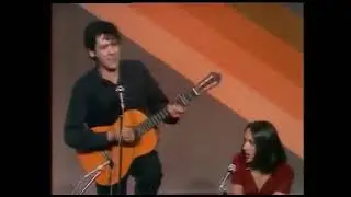 Paco Ibañez avec Joan Baez  "A galopar"