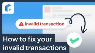 Guide: How to fix invalid transaction