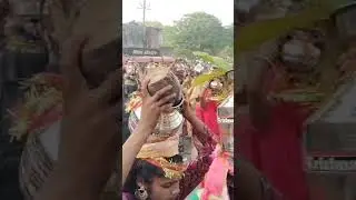 kalsh yatra | भागवत के लिए निकली कलश यात्रा #shorts #viral
