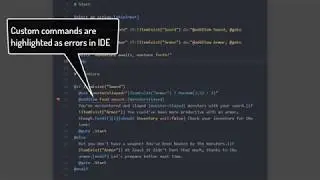 Naninovel — Custom Command IDE Support