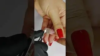 Construção da estrutura na fibra 💅 segue o passo a passo #unhas #alongamentosdeunhas #fibradevidro