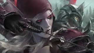 Sylvanas - Blizzard Commission | Painting Process