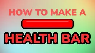 How to Make a HEALTH BAR in UE4