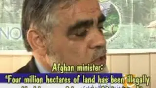 Afghan Minister: 4 million hectors of land grabbed by powerful men