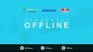 Free Twitch Banner Template - Flatty Blue Offline Banner - PSD - Free Download