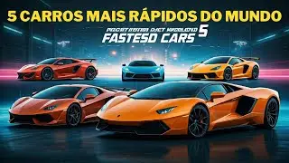 Prepare-se para se Surpreender: Os 5 Carros Mais Velozes do Mundo