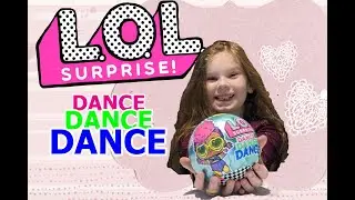 Unwrapping an LOL Surprise Dance Dance Dance Black light Doll