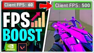 BOOST/INCREASE FPS On ANY PC & FIX FPS DROPS | VALORANT OPTIMIZATION GUIDE