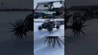 Квадроцикл Polaris с колёсами в виде морских ежей – почему нет? | #ЦифровойОкеан #транспорт
