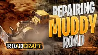 ROADCRAFT - Repairing Muddy Roads by covering them with sand