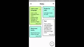 Notes app in Flutter with Sqlite Database