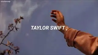 Dedicale está canción a la persona que quieres ♥️😍 [Taylor Swift - Crazier](Traducida al Español)
