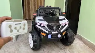 Big Size 4x4 RC Jeep Unboxing & Testing | Ride on Car | Shamshad Maker 🔥🔥