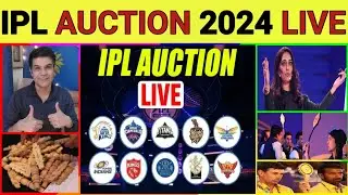 IPL AUCTION LIVE FROM DUBAI. IPL AUCTION 2024 LIVE. ALL LIVE UPDATE OF IPL AUCTION 2024. 