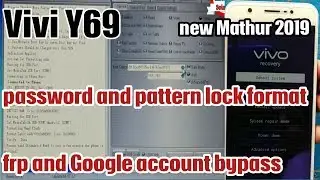 Vivo Y69 1714 Format Password & Pattern Lock And FRP Remove Now Method 2019 100% Working