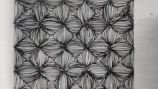 Step-by-Step Zentangle Art | Stress-Relief Doodle Drawing