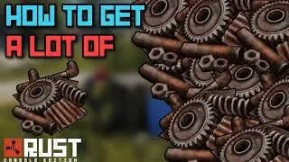 How To Get ALOT OF SCRAP In Rust Console