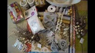 ПОКУПКИ ДЕКОРА НА НОВОГОДНИЙ СТОЛ 2019. ОЧЕНЬ КРАСИВОЕ ВИДЕО.