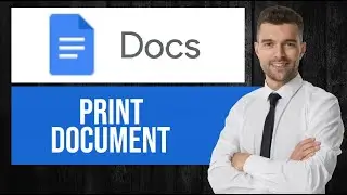 How to Print a Google Docs Document | Print Google Docs File