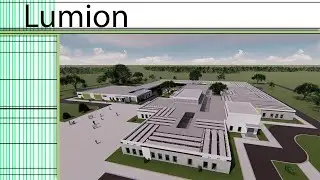 LUMION. УНИКАЛЬНАЯ ШКОЛА НА 640 УЧЕНИКОВ.ФИНАЛ! СТЕКЛЯННАЯ КРЫША! UNIQUE SCHOOL.GLASS ROOF!