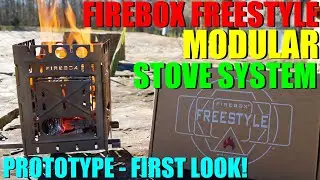 ALL NEW Firebox Freestyle Modular Stove System