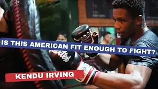 Is Kendu Irving Ready For ONE Lumpinee - Raw Padwork