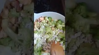 Broccoli Corn 🌽 with shrimp