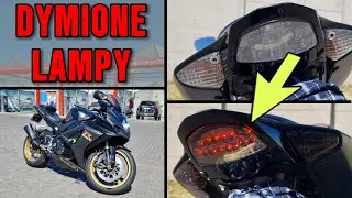 Zakładam przyciemniane lampy z Aliexpress do SUZUKI GSX-R 1000 2007