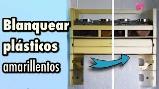 Cómo blanquear plásticos de electrodomésticos amarillentos