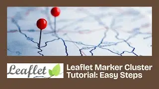 An example on how to use leaflet marker cluster group