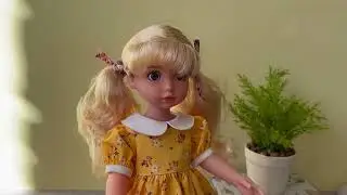 Кукольный влог: распаковка куклы Max&Jessi любимая подружка 37 см. Прикольный образ Paola Reina афро
