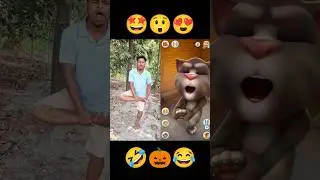Real life vs Talking Tom Funny wow wow Reaction 🤩😲😍 