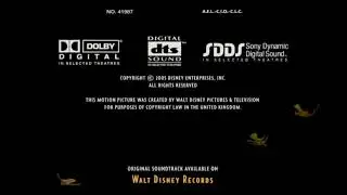 closing to chicken little 2006 DVD