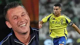 FIGHT BETWEEN RONALDO AND CASSANO