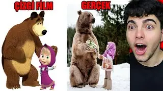 GERÇEK HAYATTA VAR OLAN ÇİZGİ FİLM KARAKTERLERİ !