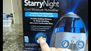 Vicks Starry Night Humidifier Disassembly Cleaning - save someone!