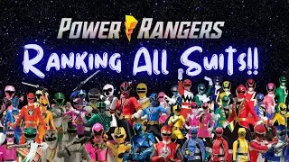 RANKING ALL POWER RANGER SUITS!!!!