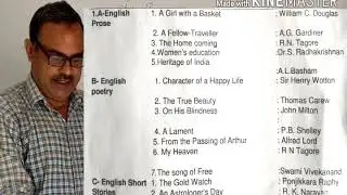 Class 12 up board NCERT English syllabus 2020-21