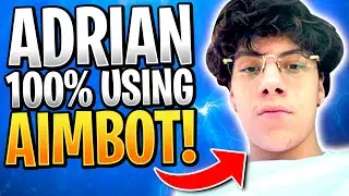 CHEATER ADRIAN 100% USING AIMBOT IN WARZONE RANKED! (AYDANS TEAM MATE)