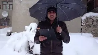 Büyükorhan'da kar yağışı devam ediyor