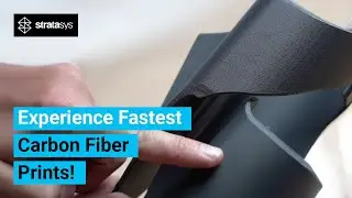 Fastest Print Jobs Ever with Stratasys Carbon Fiber Visual Print!