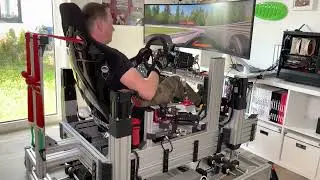 SENNA Formula 1 McLaren MP4/6 on the Nordschleife | High End Full Motion Simulator | Assetto Corsa